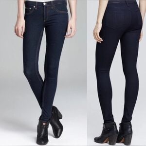 Size 27 Rag & Bone Legging Jeans In Indigo